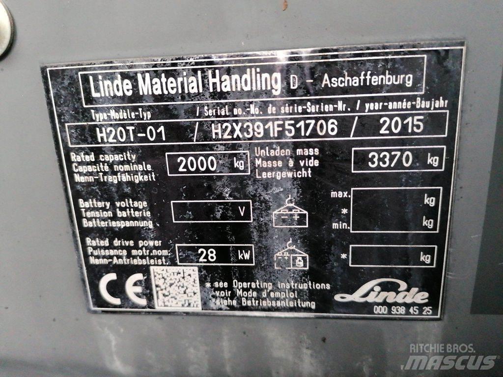 Linde H20T-01 شاحنات LPG