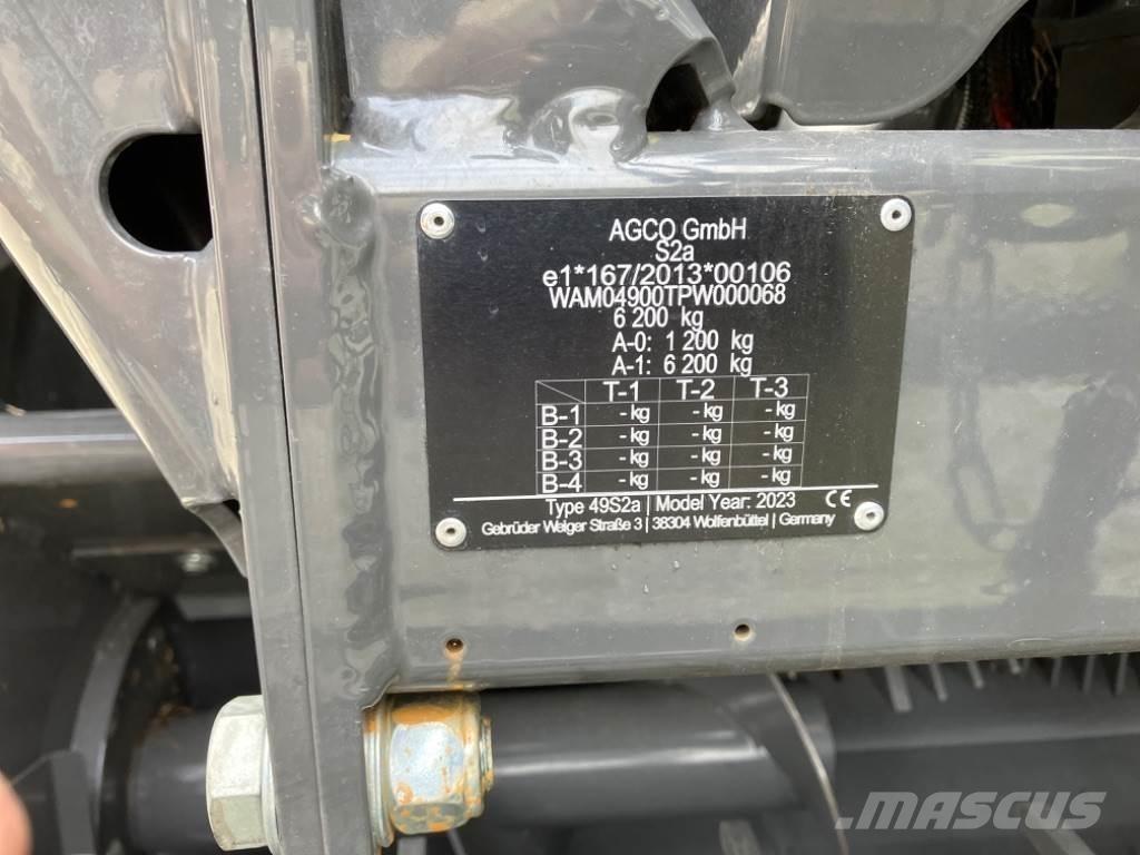 Fendt 160 V محزمات مستديرة