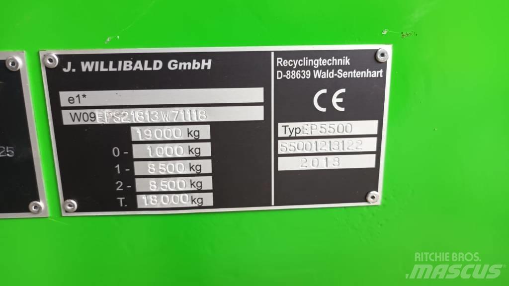 Willibald EP 5500 ماكينات تقطيع أخشاب الحراجة