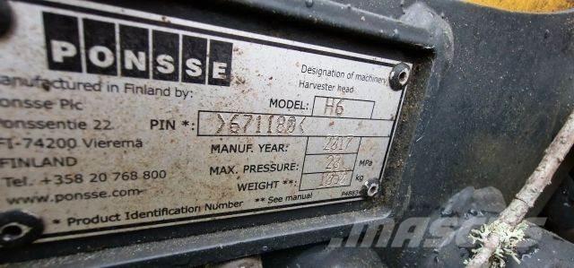 Ponsse Ergo 8wd حصادات