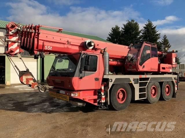 Grove GMK 3055 رافعات الطرق الوعرة