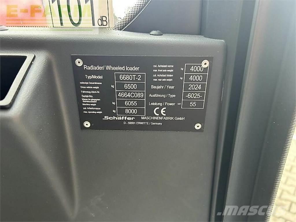 Schäffer 6680 t-2 معدات مناولة لأغراض الزراعة