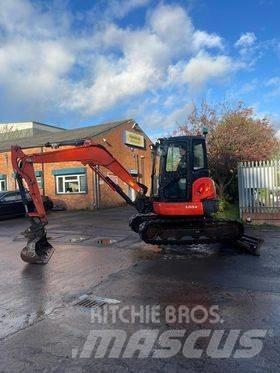 Kubota U 55-4 حفارات صغيرة أقل من 7 طن (حفارات صغيرة)
