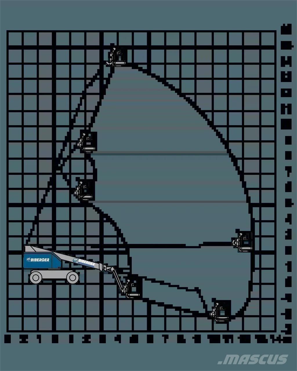 Aichi SP 14 DJ رافعات سلة تلسكوبية
