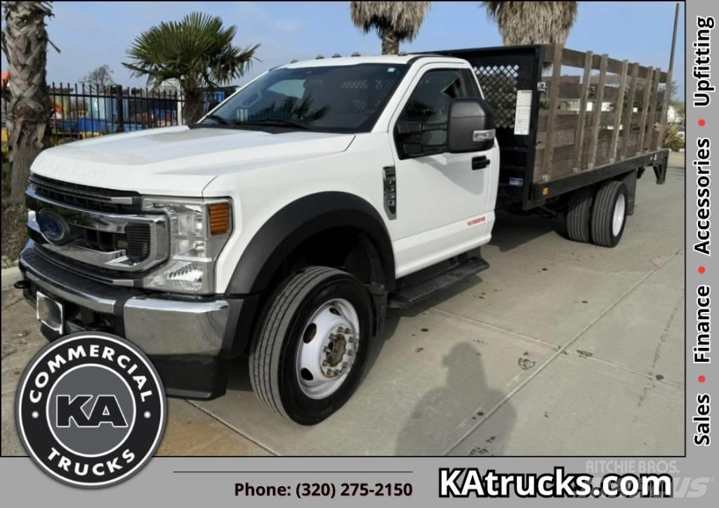Ford F 550 XLT SD شاحنات مسطحة/مفصلية الجوانب