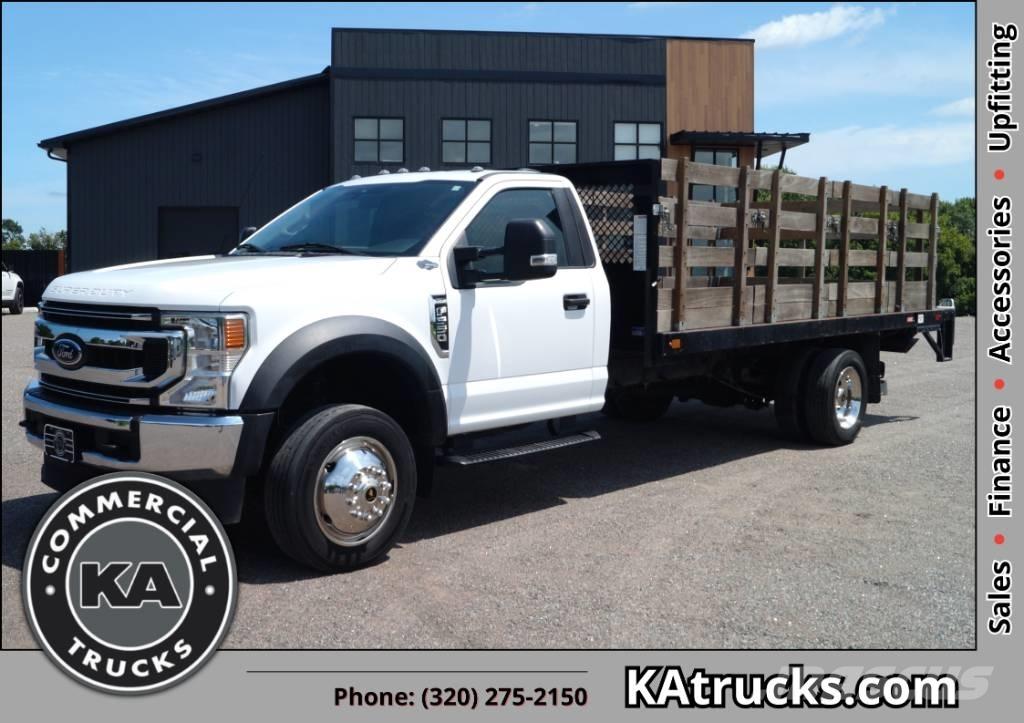 Ford F 550 XLT SD شاحنات مسطحة/مفصلية الجوانب