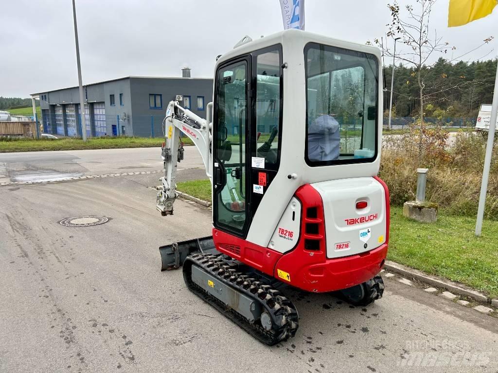 Takeuchi TB 216A V4 حفارات صغيرة أقل من 7 طن (حفارات صغيرة)