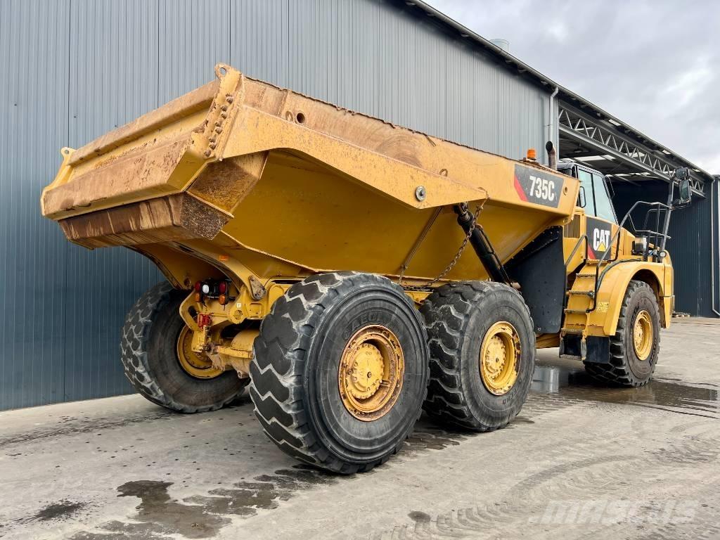CAT 735C ساحبات مفصلية