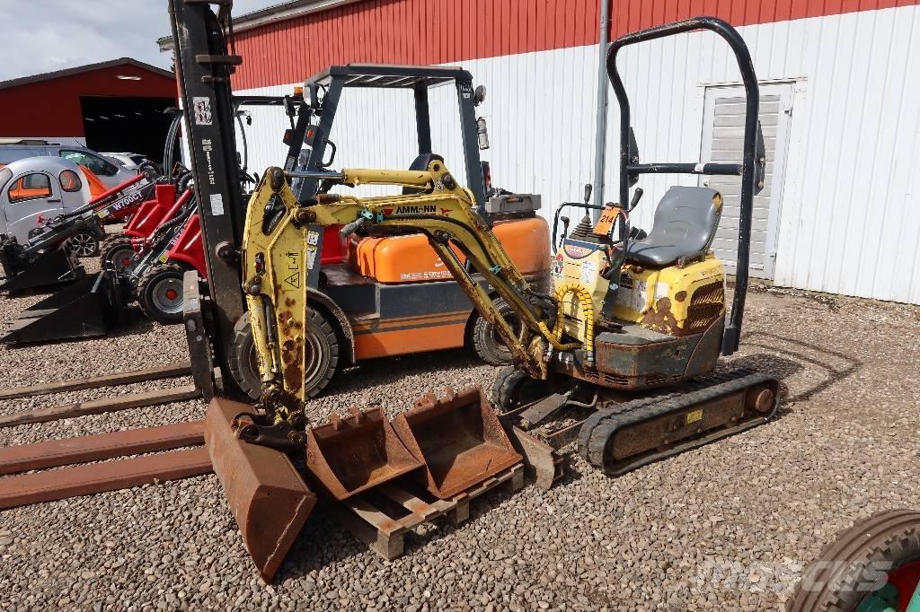 Yanmar V1010 حفارات صغيرة أقل من 7 طن (حفارات صغيرة)