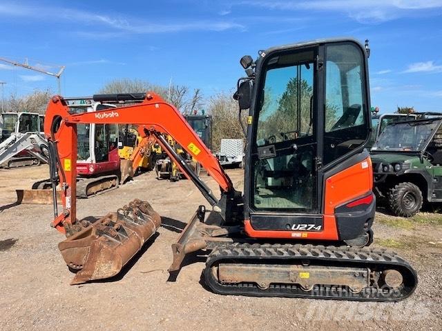 Kubota U 27-4 حفارات صغيرة أقل من 7 طن (حفارات صغيرة)
