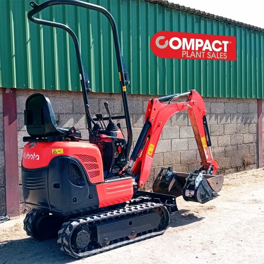 Kubota K008-3 حفارات صغيرة أقل من 7 طن (حفارات صغيرة)