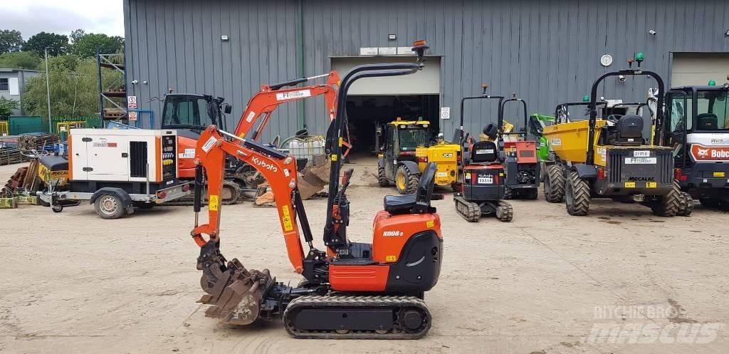 Kubota K008-3 حفارات صغيرة أقل من 7 طن (حفارات صغيرة)