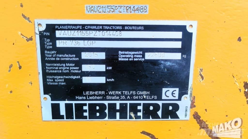 Liebherr PR 736 LGP بلدوزرات مجنزرة