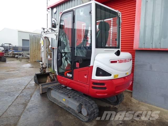 Takeuchi TB 230 حفارات صغيرة أقل من 7 طن (حفارات صغيرة)