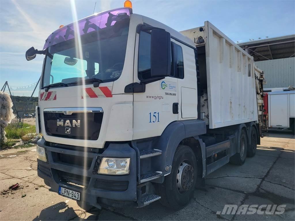 MAN TGS 28.320 6X2 شاحنات بمقصورة وهيكل