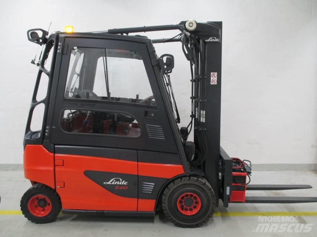 Linde E 20 شاحنات ذات رافعات شوكية تعمل بالكهرباء