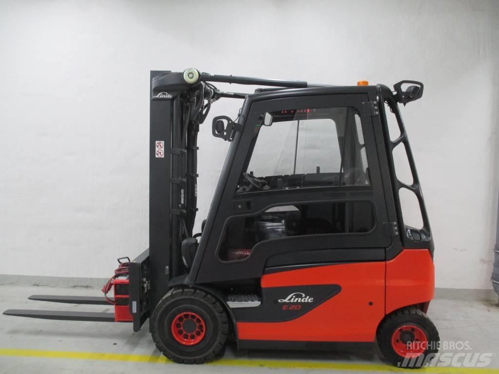 Linde E 20 شاحنات ذات رافعات شوكية تعمل بالكهرباء