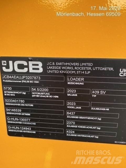 JCB 409 لوادر بعجل