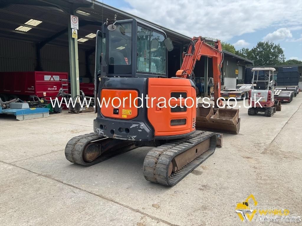 Hitachi Zaxis 55 U حفارات وسط 7 طن - 12 طن