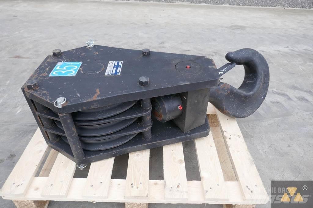  EPE Hookblock 35T رافعات مد أنابيب