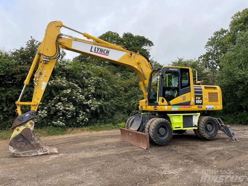 Komatsu PW 180-11 حفارات بعجل