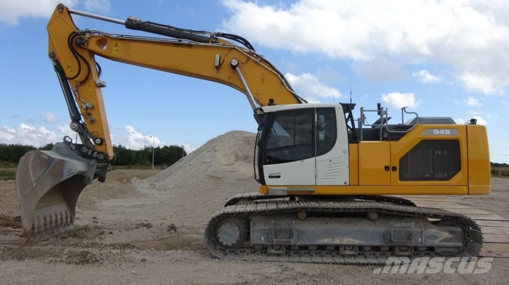 Liebherr R945 3d GPS حفارات زحافة