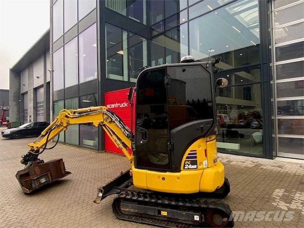 Komatsu PC24MR-5 حفارات بعجل