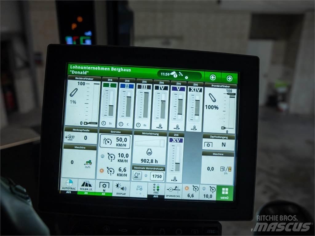 John Deere 7R290 الجرارات