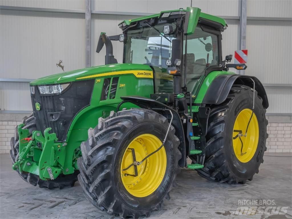 John Deere 7R290 الجرارات