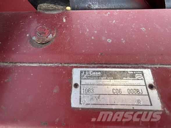 Case IH 1063 رؤوس الحصادات الدراسات