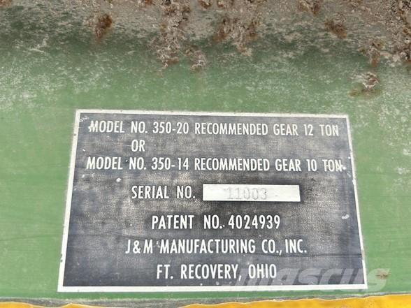 J&M 350-20 مقطورة حبوب