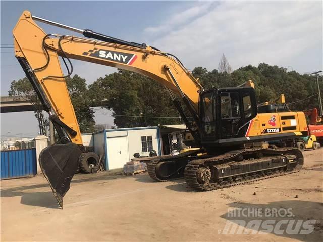 Sany SY 335 H حفارات زحافة