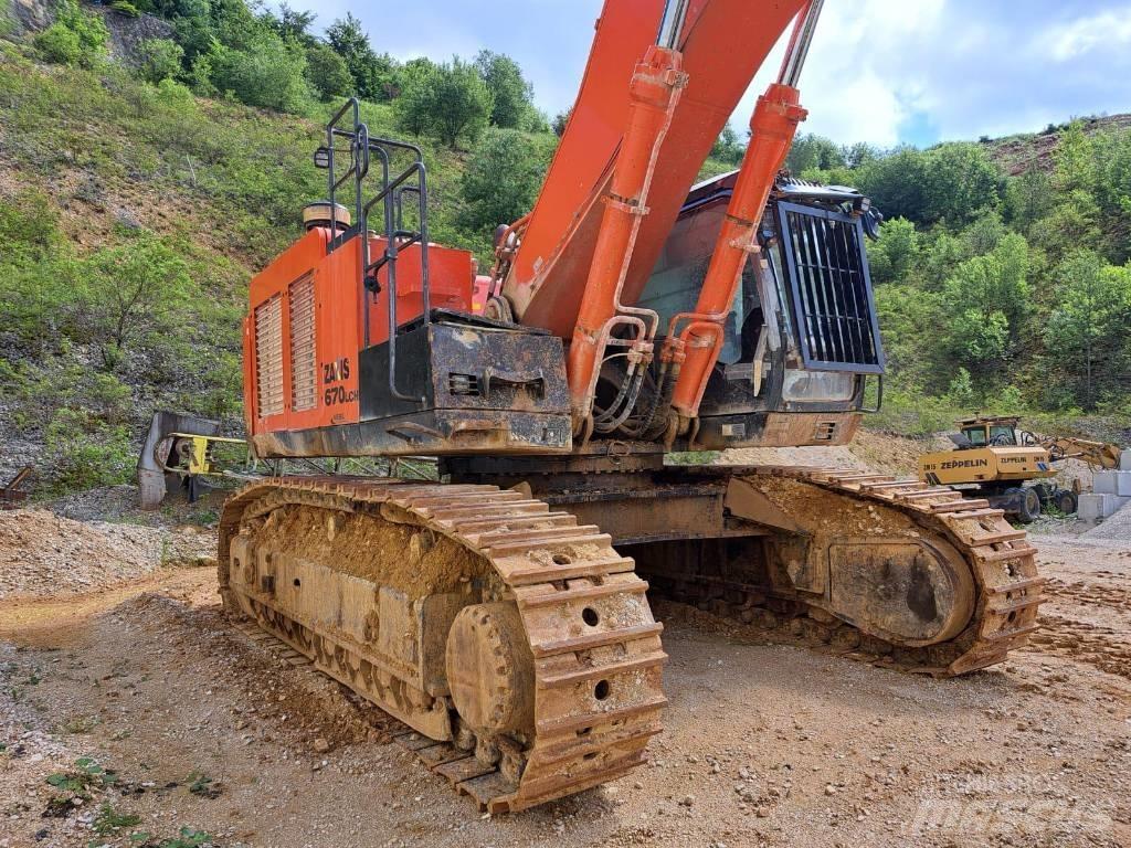 Hitachi ZX670ICH-5B حفارات زحافة