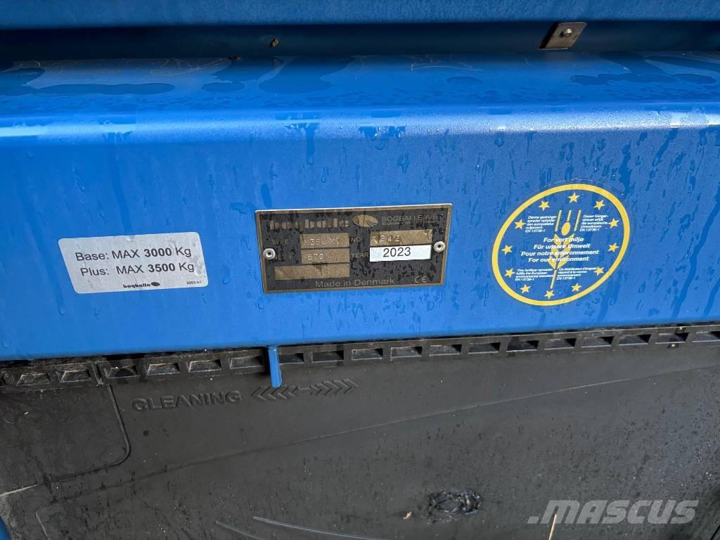 Bogballe M35W معدات فرد المواد المعدنية