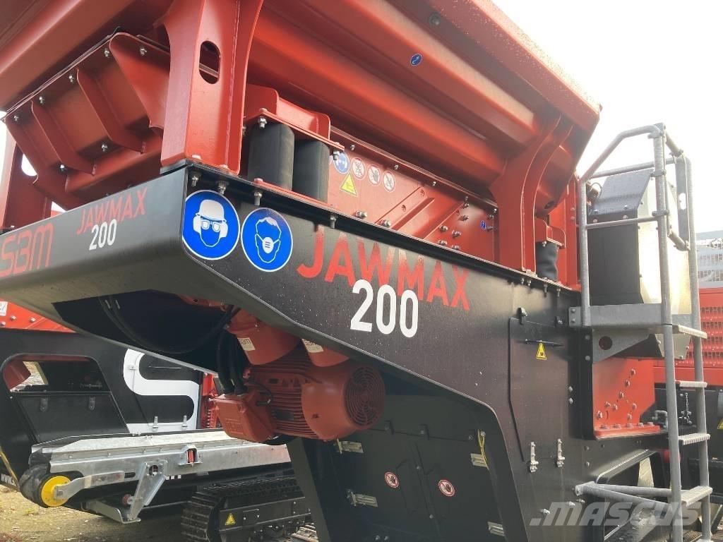 SBM Jawmax 200 الكسارات المتنقلة