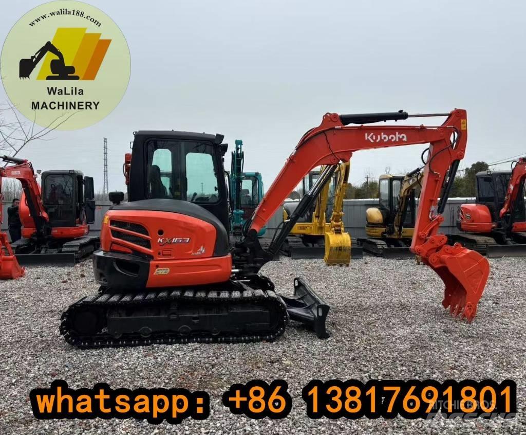 Kubota KX 163-5 حفارات صغيرة أقل من 7 طن (حفارات صغيرة)