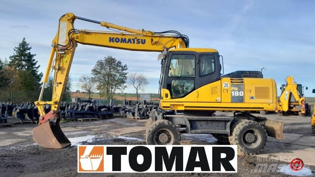Komatsu PW 180-7 حفارات بعجل