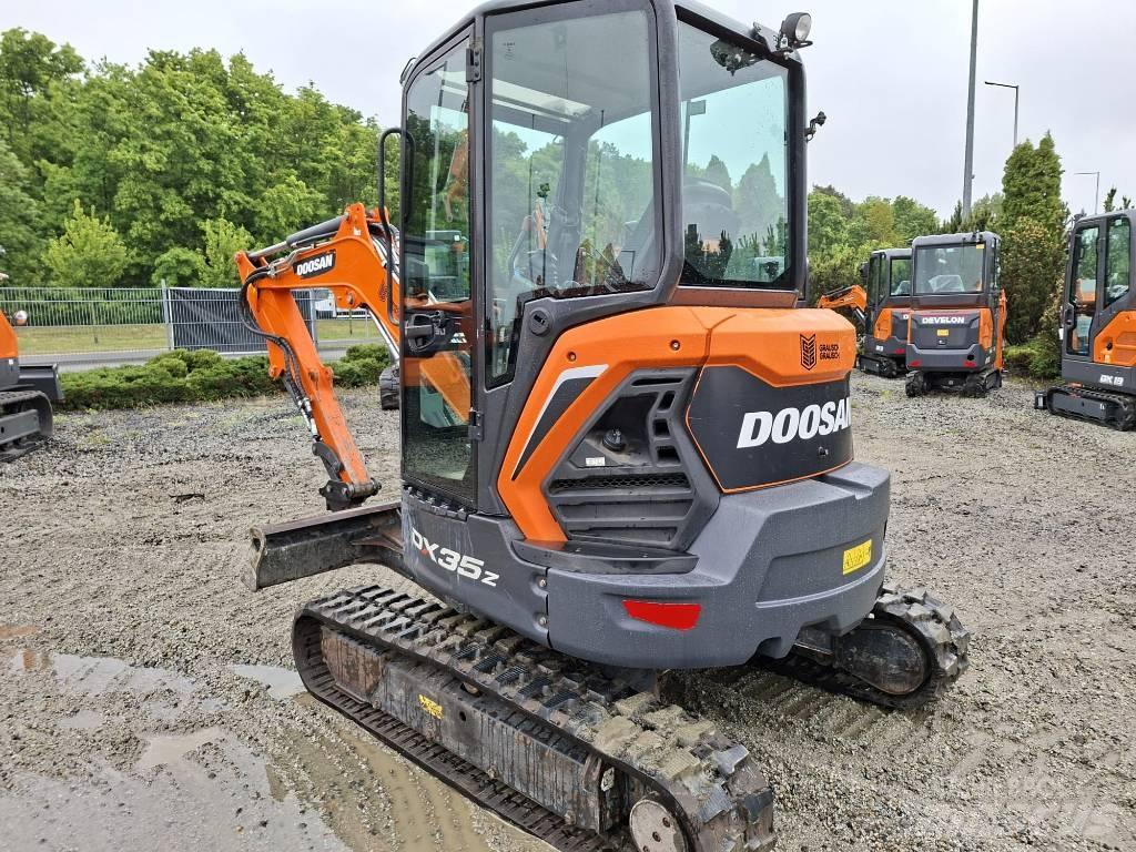 Doosan DX 35 Z حفارات صغيرة أقل من 7 طن (حفارات صغيرة)