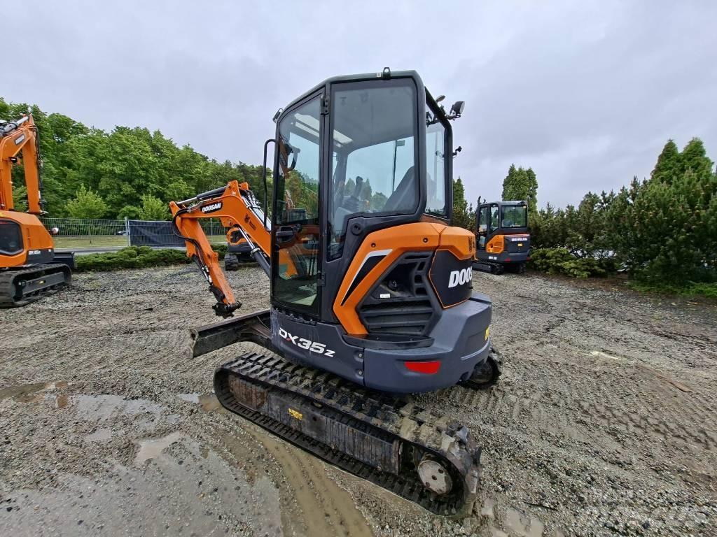 Doosan DX 35 Z حفارات صغيرة أقل من 7 طن (حفارات صغيرة)
