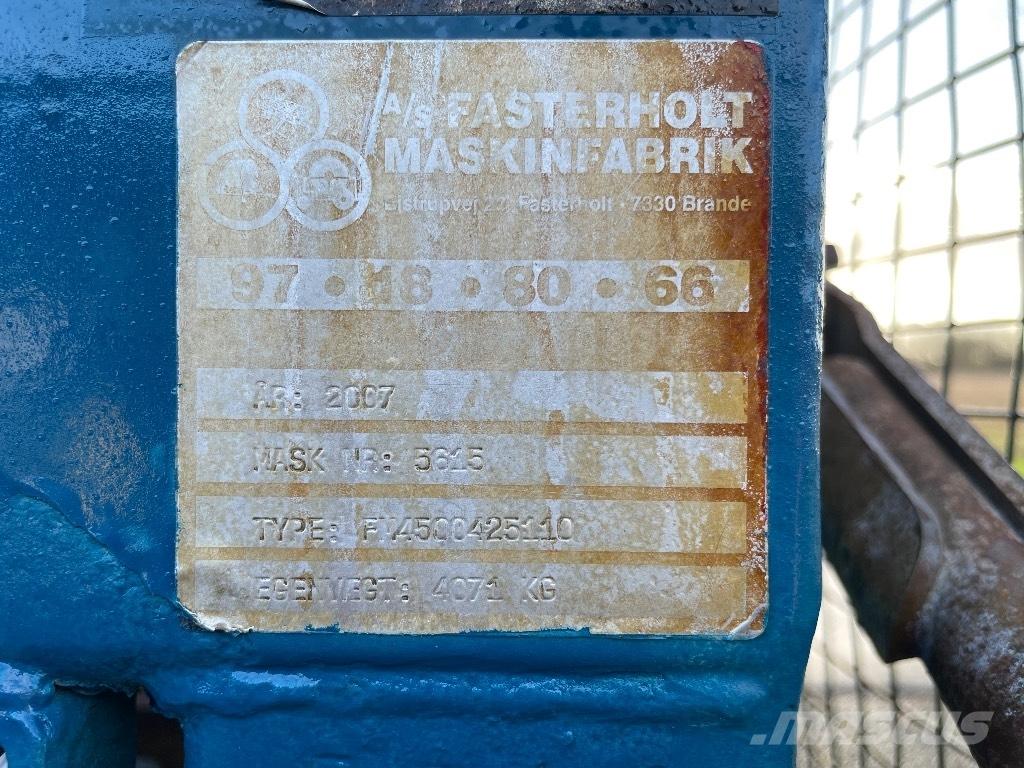 Fasterholt FM 4500 أنظمة الري