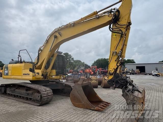 Komatsu PC 210 LC-8 حفارات زحافة