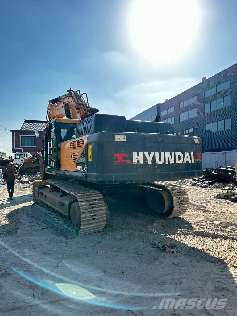 Hyundai R485LVS حفارات زحافة