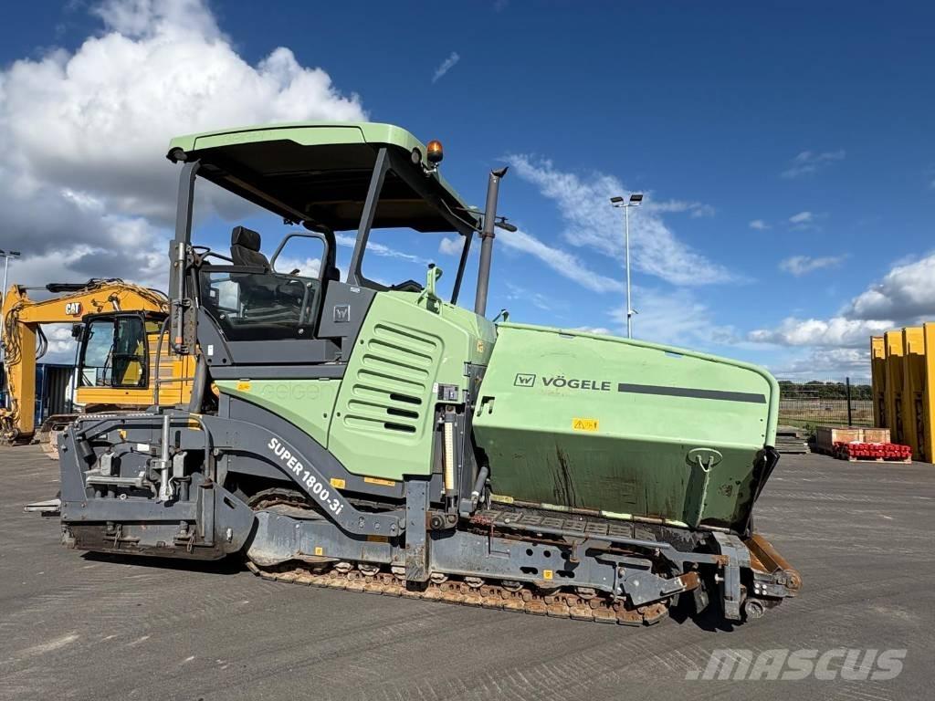 Vögele SUPER 1800-3i معدات السفلتة