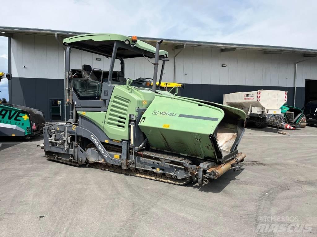 Vögele SUPER 1800-3i معدات السفلتة