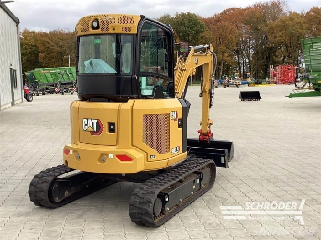 CAT 303.5 CR حفارات بعجل