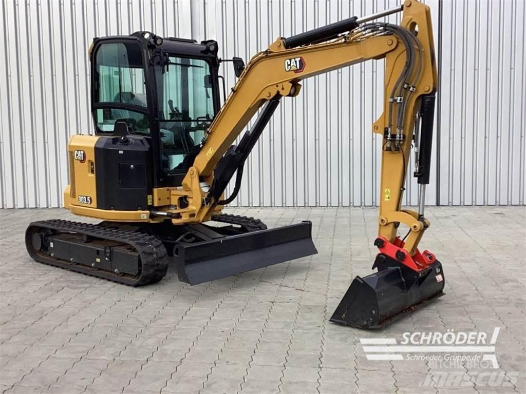 CAT 303.5 CR حفارات بعجل