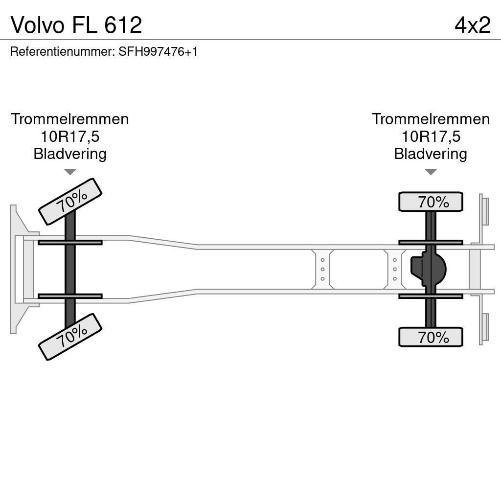 Volvo FL 612 شاحنات قلابة