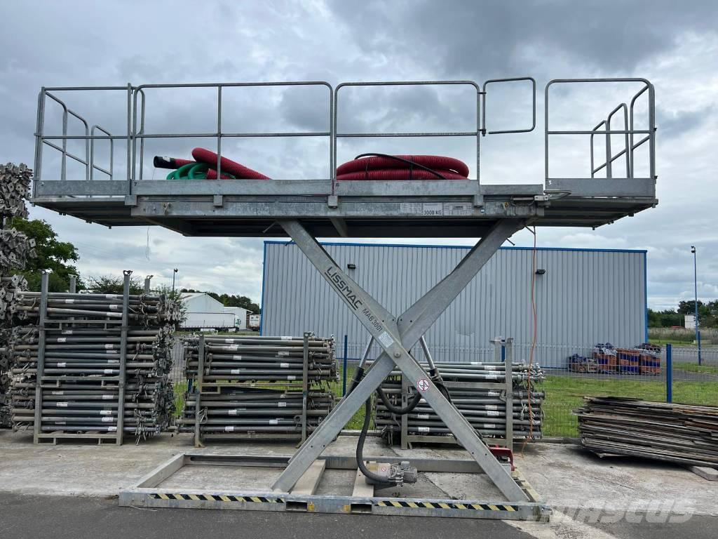 Lissmac MAB 3001 رافعات مقصية الشكل