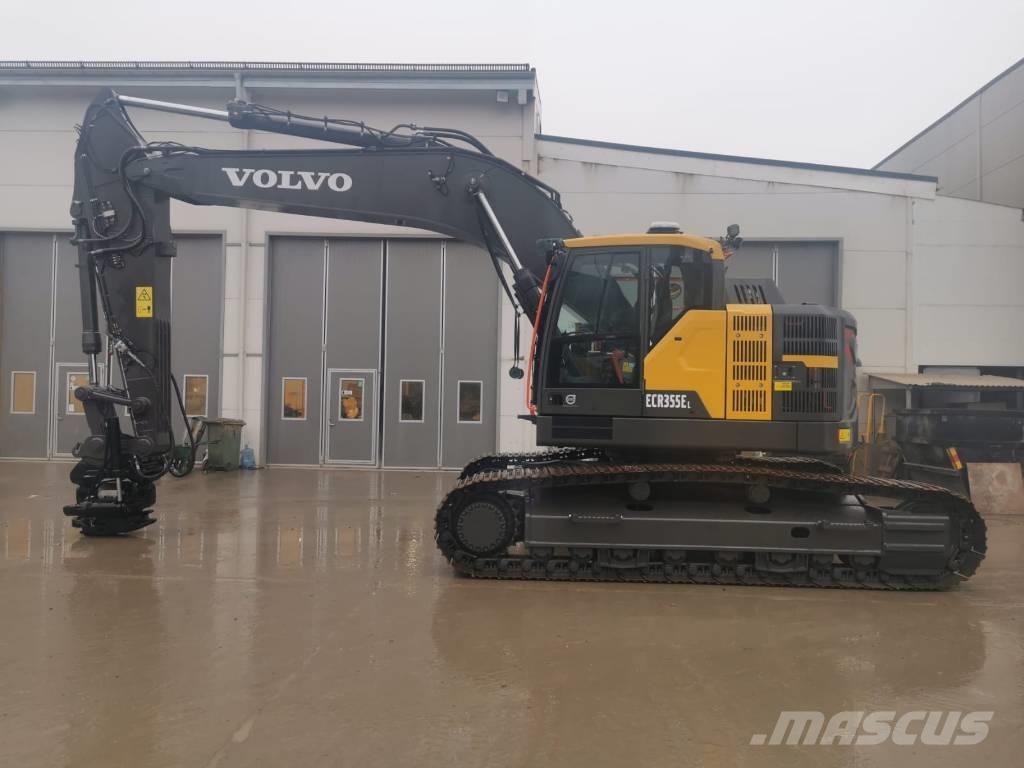 Volvo ECR 355 E حفارات زحافة