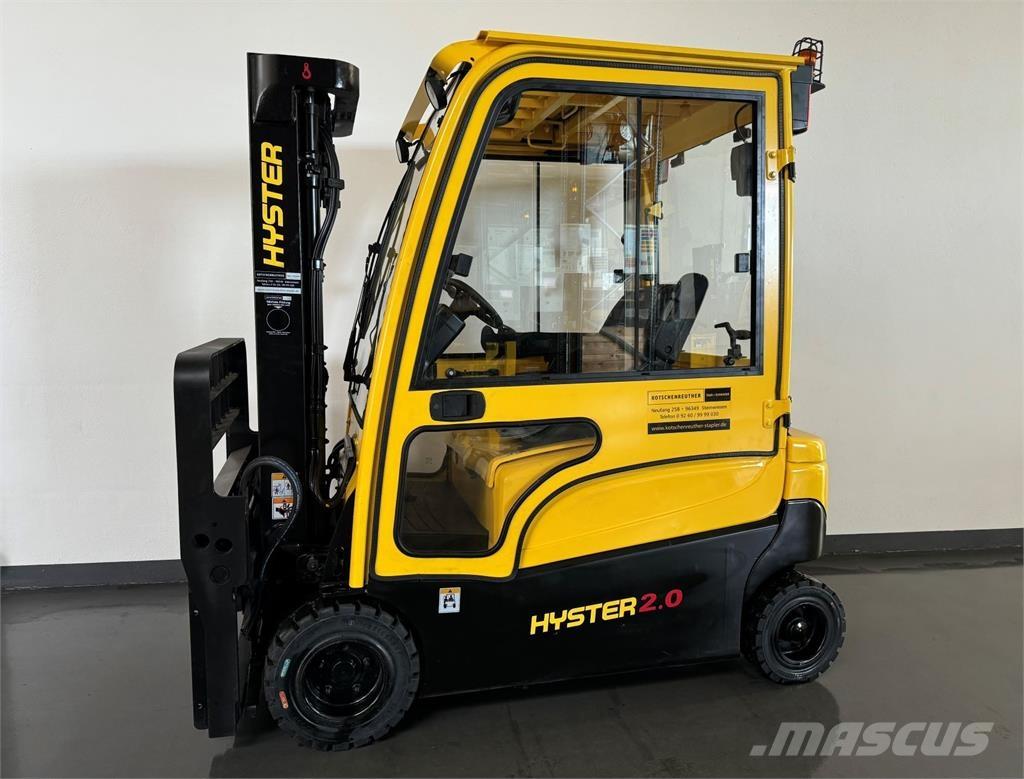 Hyster J2.0XN (LWB) شاحنات ذات رافعات شوكية تعمل بالكهرباء